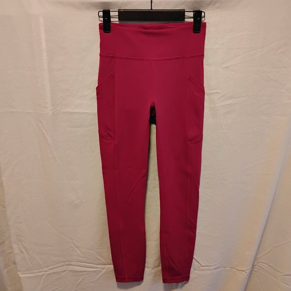 Lululemon Invigorate High-Rise Tight 25" Size 4 Magenta Purple